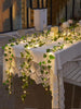 82.6 Inches (Approx 210cm) Artificial Evergreen Ivy Vine Garland, Green Hanging Wreath Decor For Bedroom, Wall, Wedding, Indoor Party, Holiday,Fake Plants